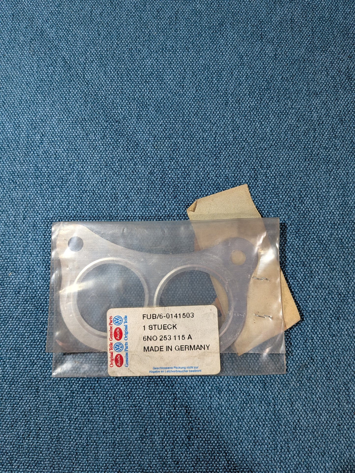 Auspuffdichtung 1,6L Polo 6N/Caddy 2 9KV 6N0253115A NOS A12