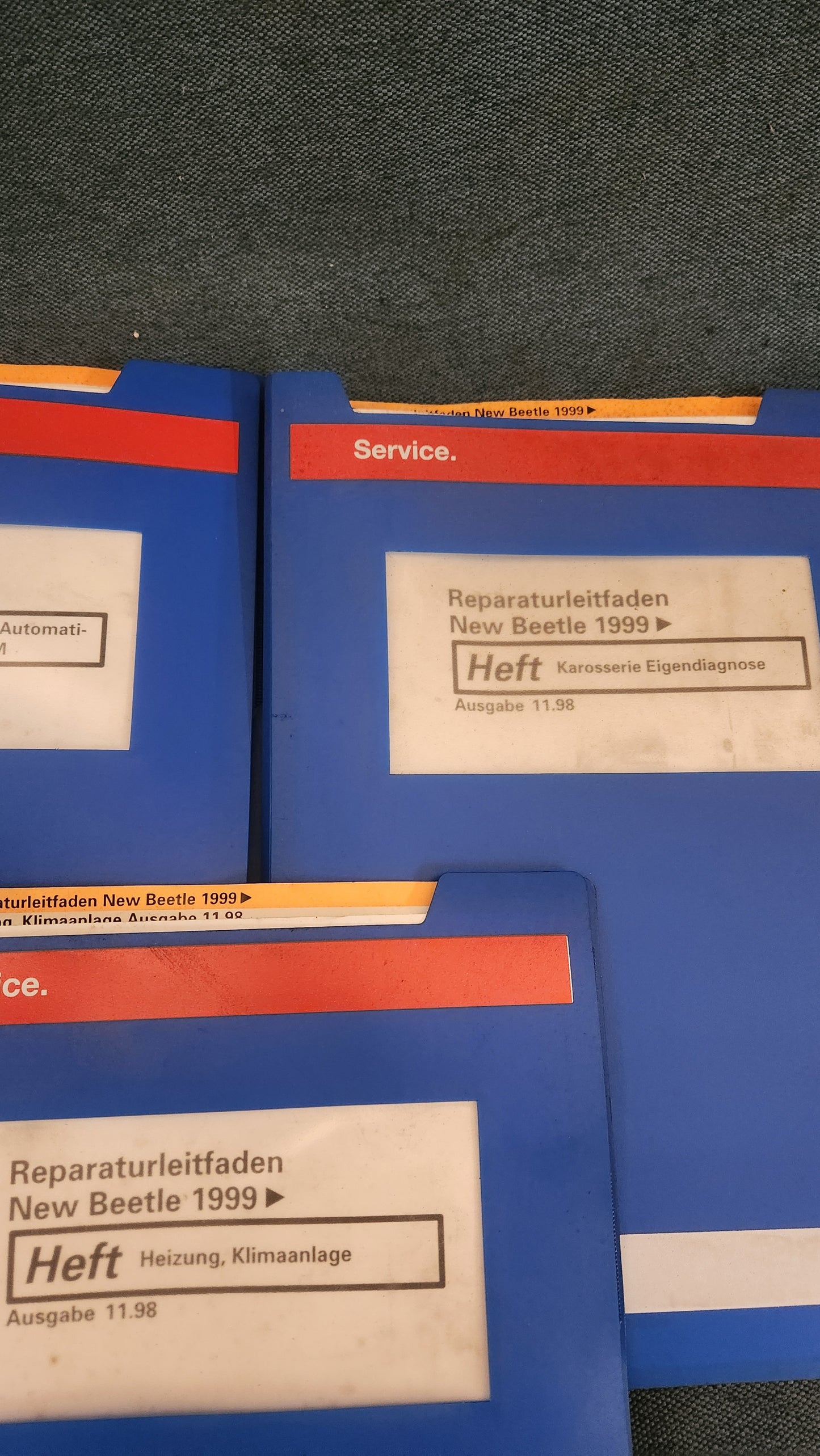 New Beetle Reparaturleitfaden Werkstattbuch