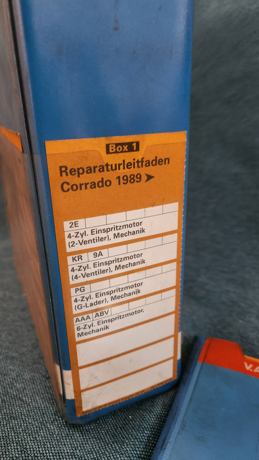 Corrado Repair Manual Workshop Manual