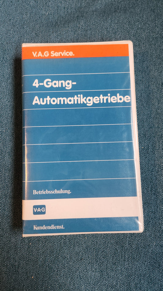 4 Gang Automatikgetriebe VHS Betriebsschulung Kundendienst Werkstattfilm Reparaturleitfaden