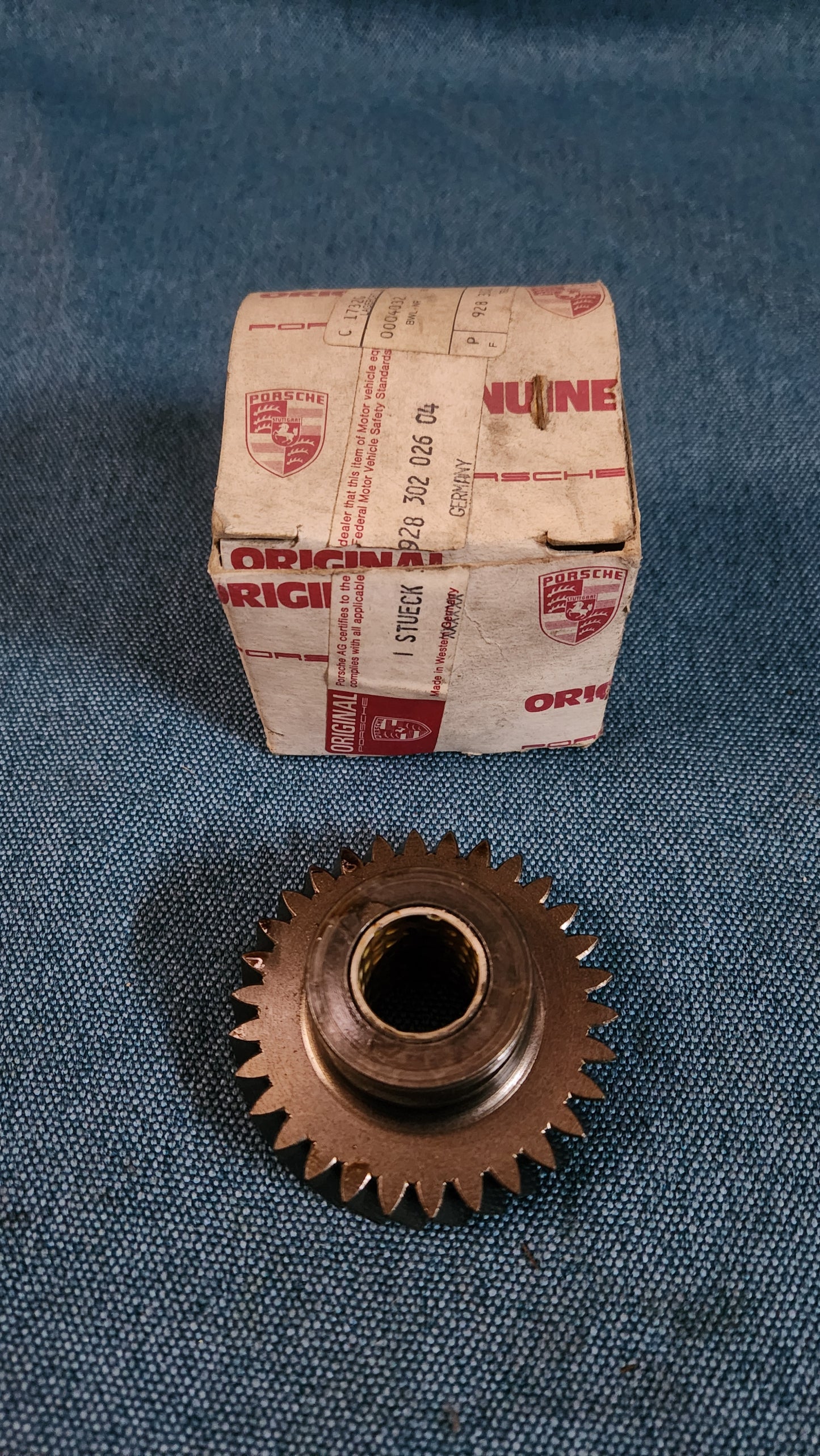 Reverse Gear Porsche 928 92830202604 Nos M1