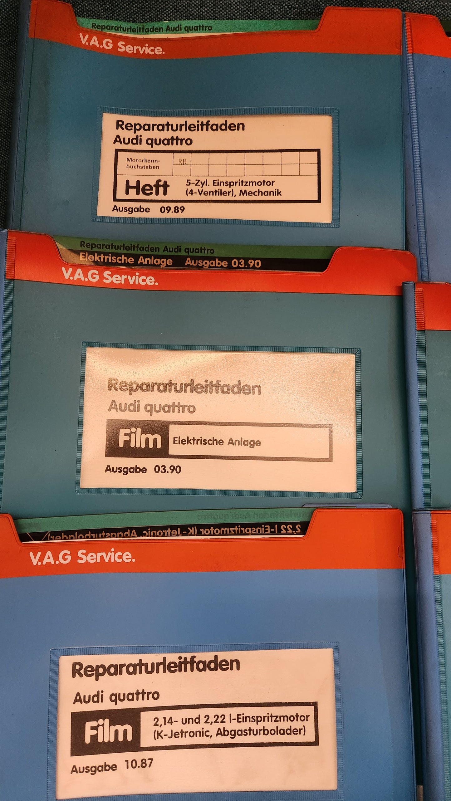 Audi Quattro Urquattro 2,2 2,14 Turbo 80/90/100 Reparaturleitfaden Werkstattbuch Selten