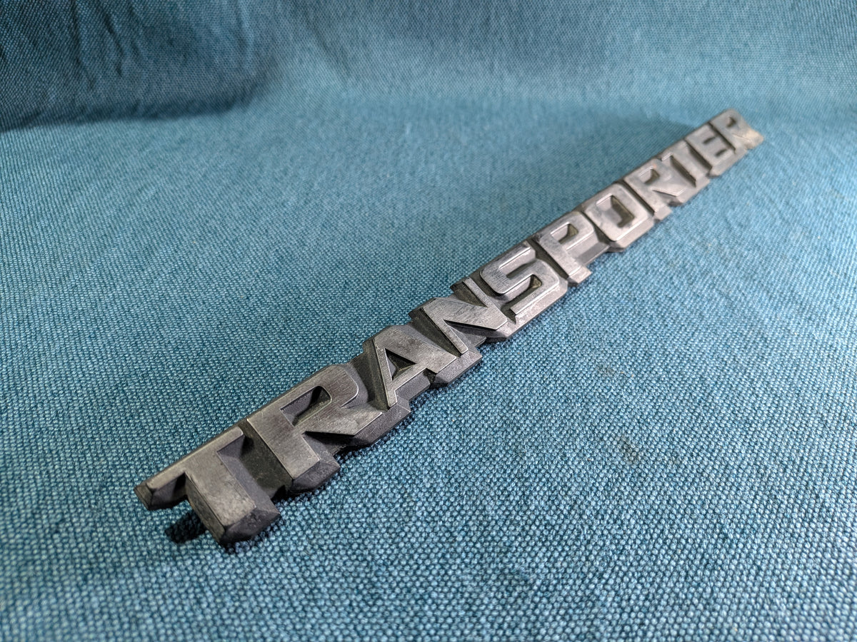 Transporter Schriftzug Emblem T3 Bus 245853689B Gebraucht B10