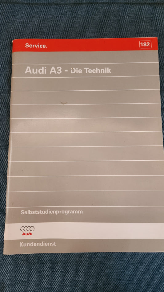 Der A3 8L - Die Technik Selbststudienprogramm Reparaturleitfaden Werkstattbuch