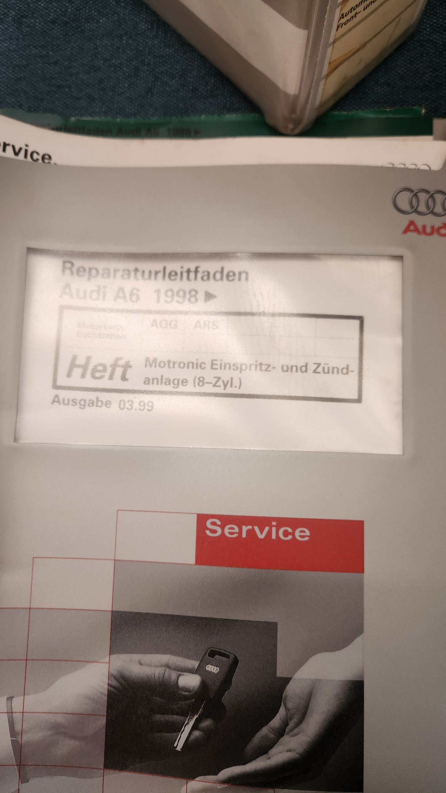 Audi A6 C5 Reparaturleitfaden Werkstattbuch Z1