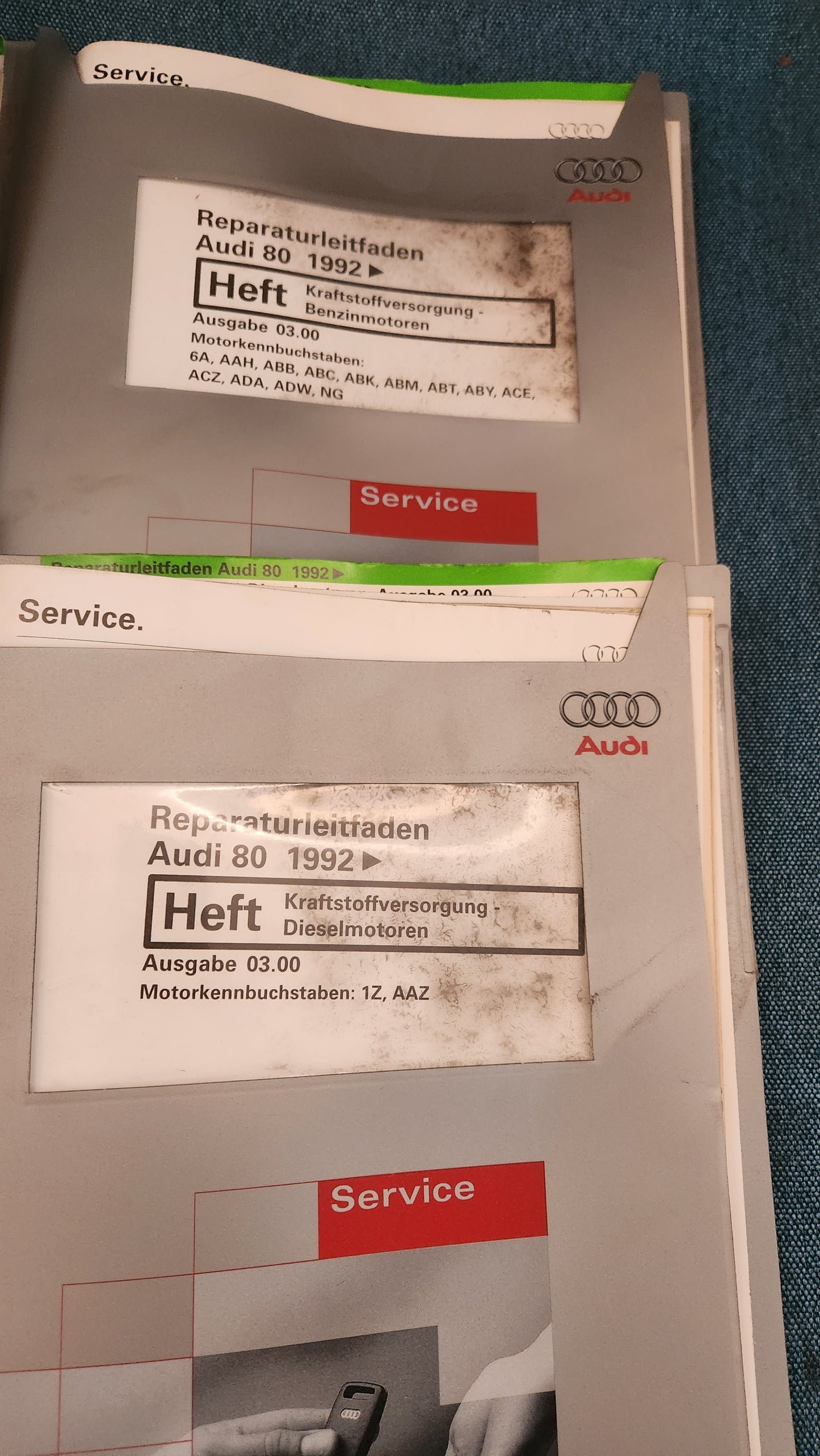 Audi 80 B4 Reparaturleitfaden Werkstattbuch