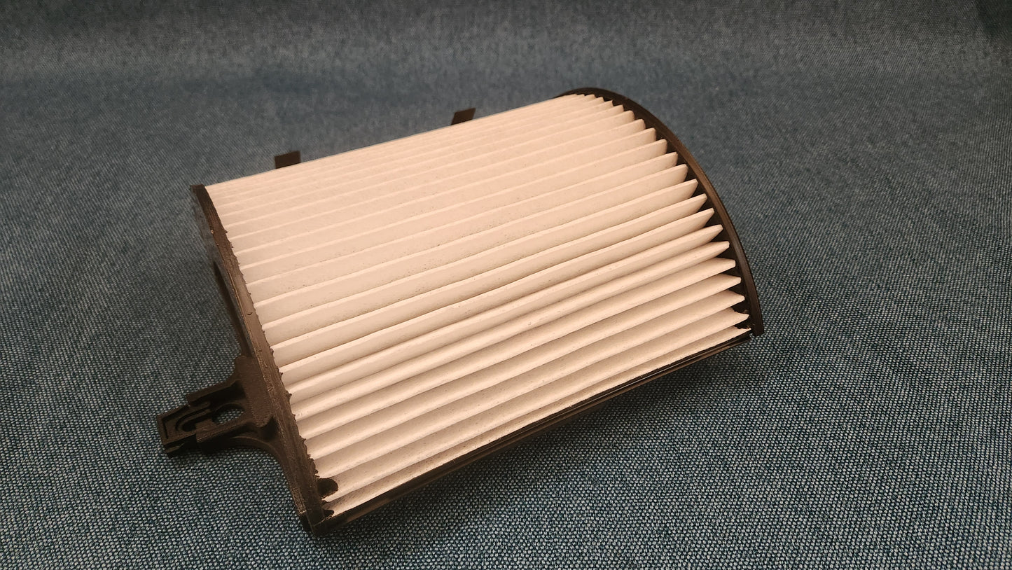 Classic/Retro Pollenfilter/Innenraumfilter Nachrüstkit Komplettset für Golf 2/Jetta 2