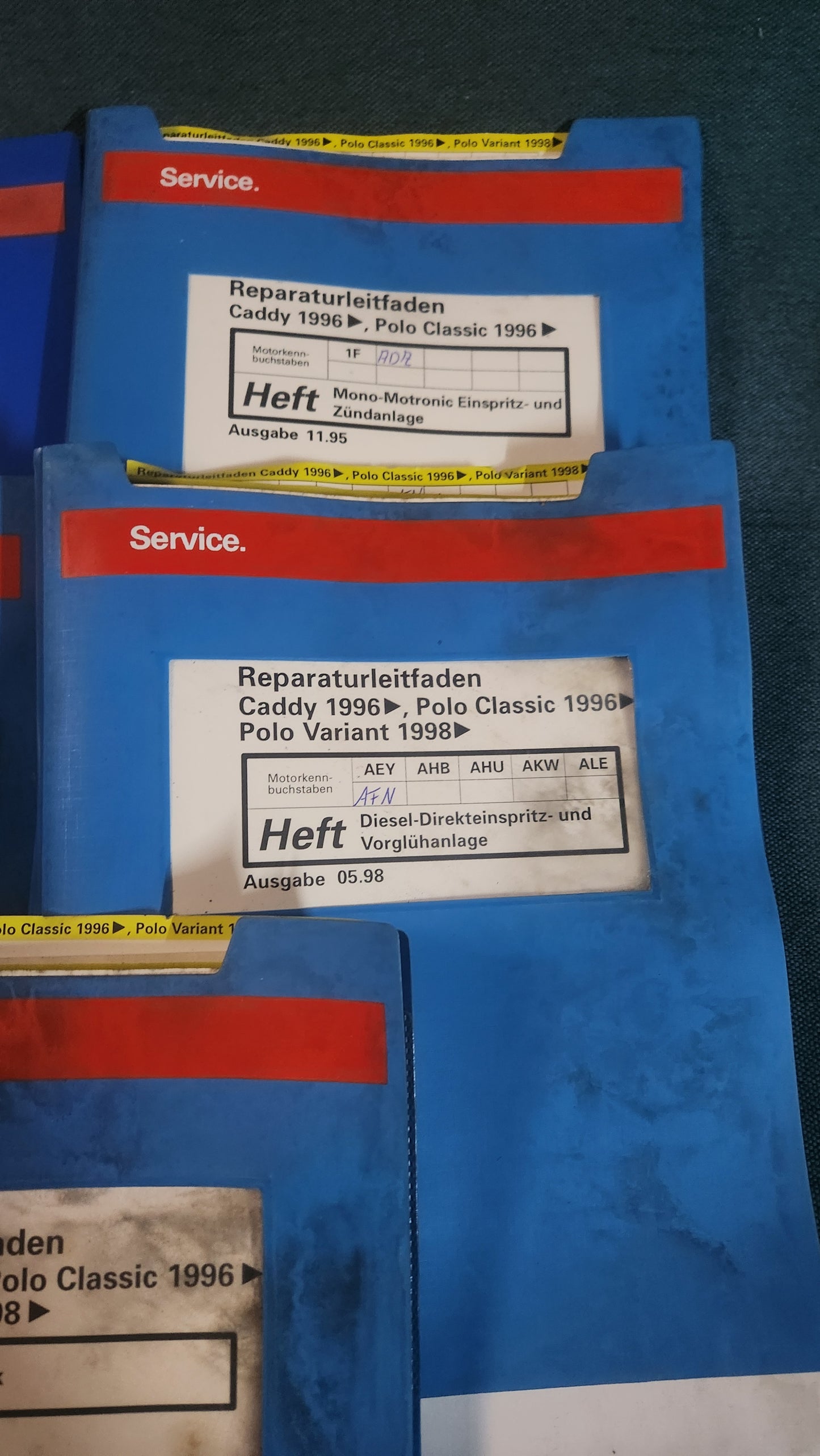 Polo 6N Caddy 9KV Reparaturleitfaden Werkstattbuch