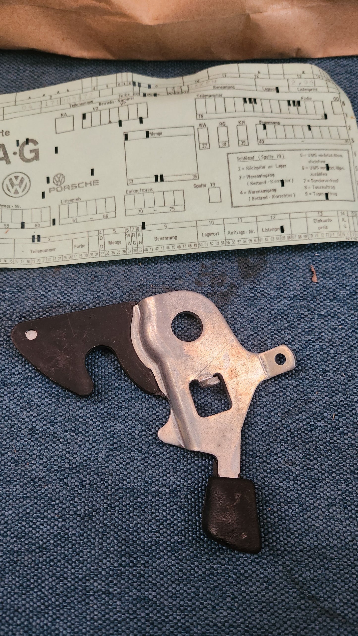 Golf 1 Haken Rücksitzbank 171885472 Nos S2