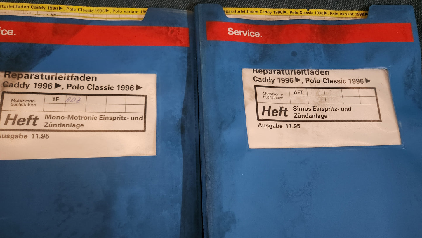 Polo 6N Typ 3 Caddy Reparaturleitfaden Motor