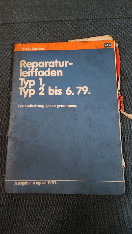 Typ 1/2 Instandhaltung genau genommen Reparaturleitfaden Werkstattbuch