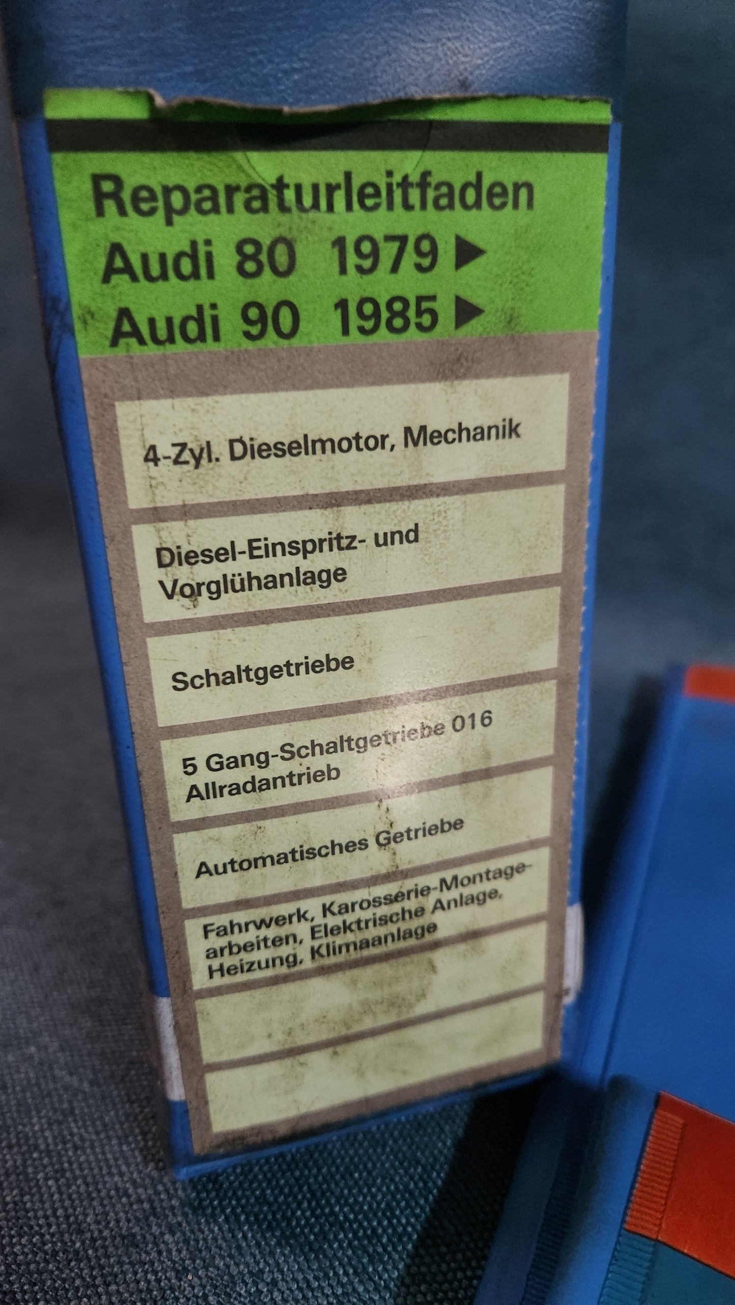 Audi 80 B2 Reparaturleitfaden Werkstattbuch Z1