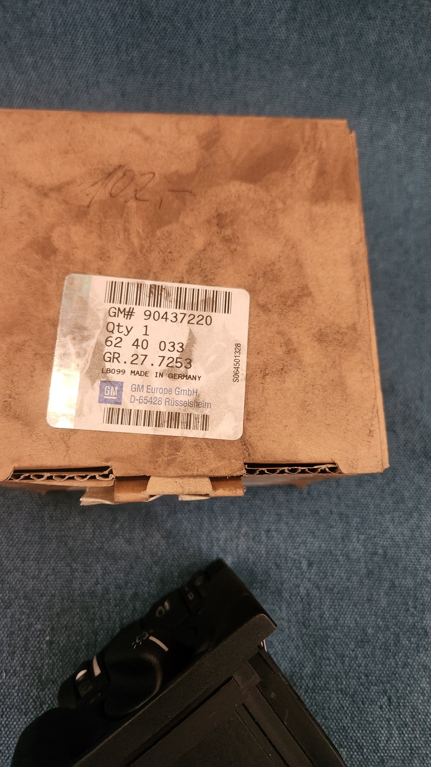 Schaltereinheit Vectra B GM 90437220 Gebraucht N2