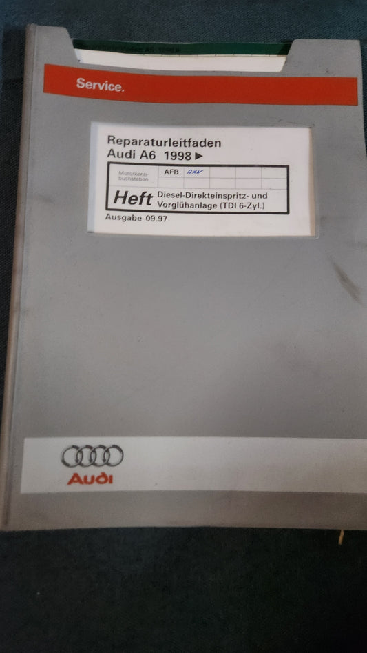 Audi A6 C5 AFB Motor Reparaturleitfaden Werkstattbuch
