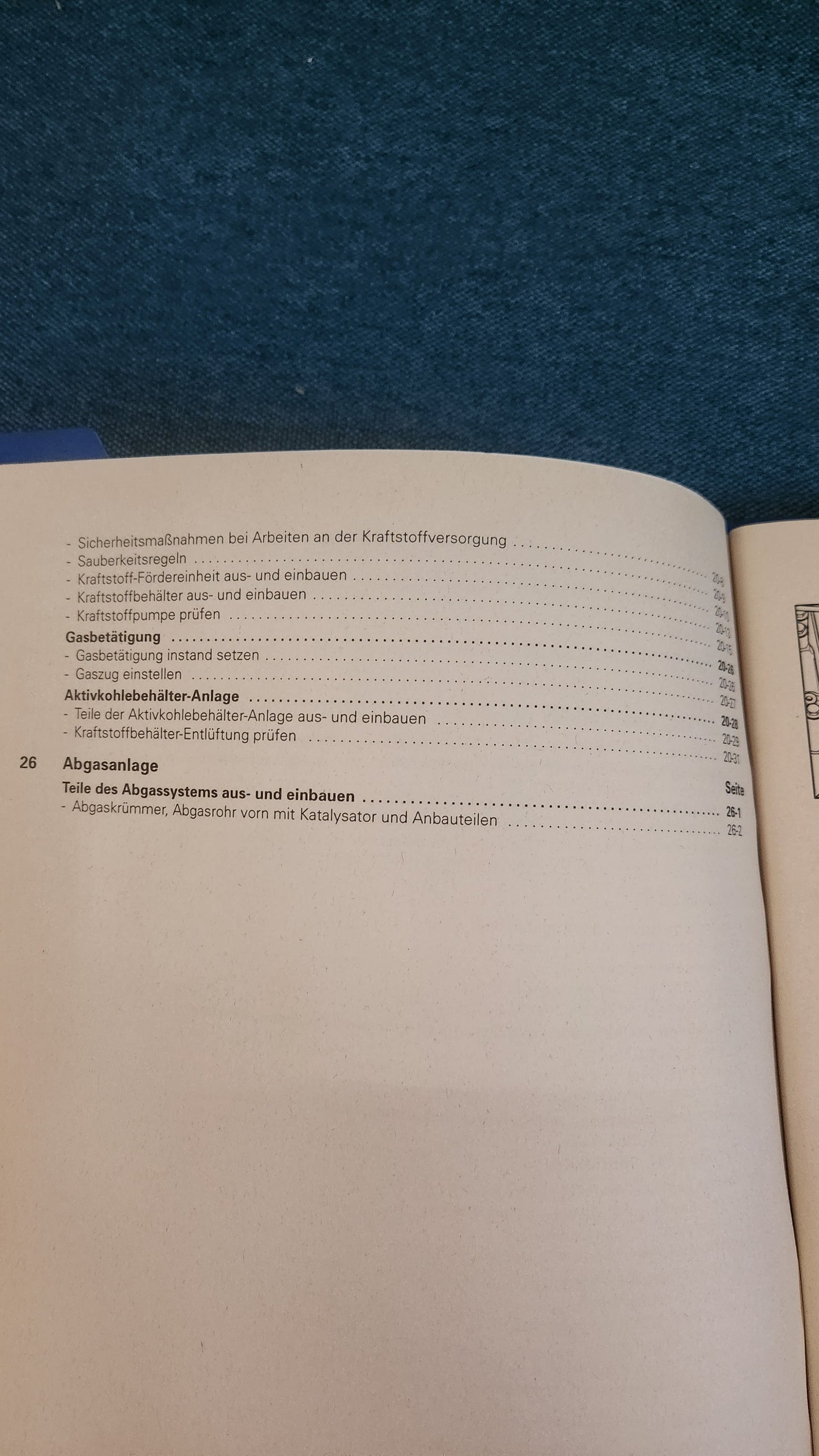 Polo 6N AJV Engine Repair Manual Workshop Manual
