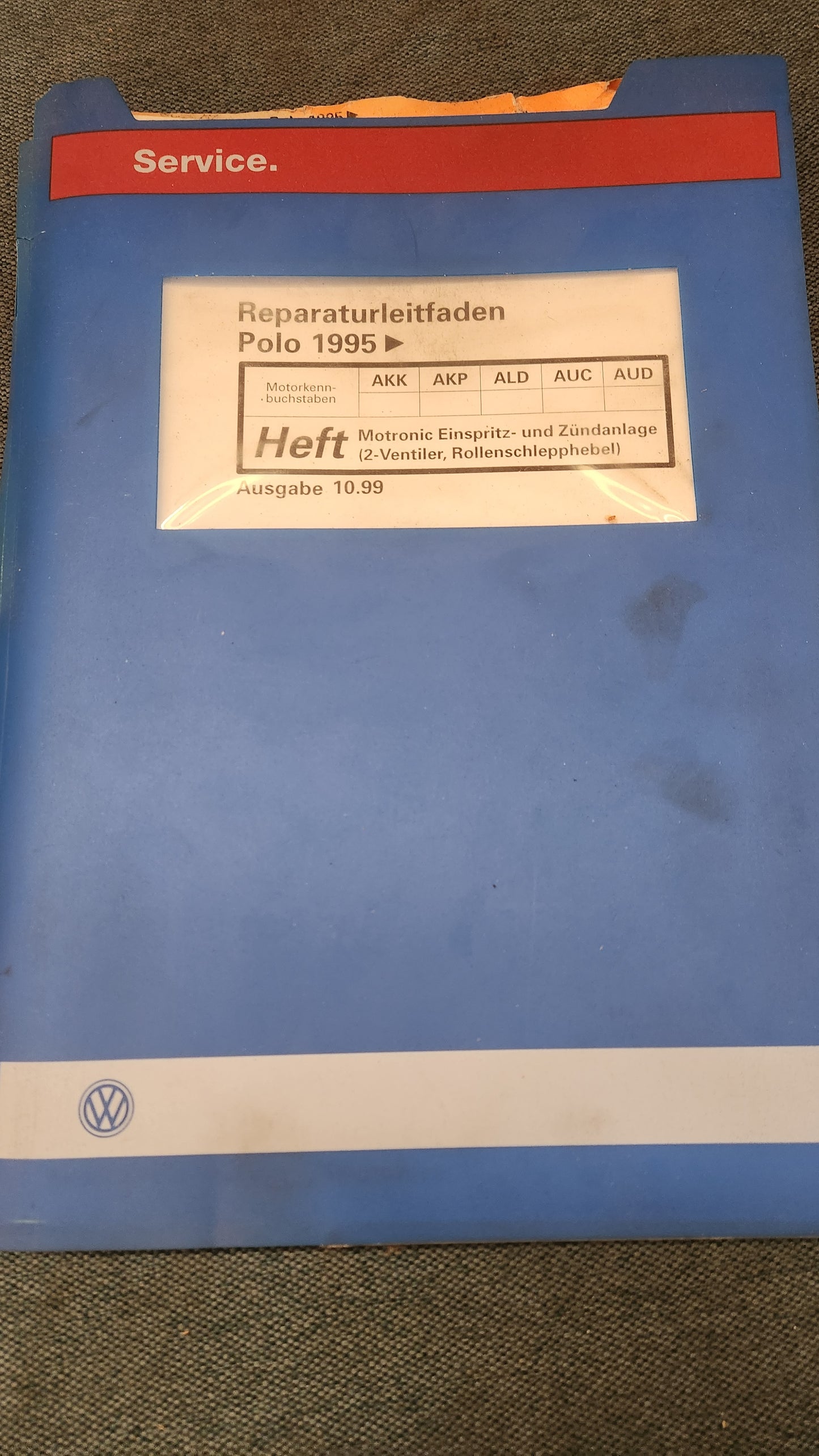 Polo 6N AKK AKP ALD AUC AUD Engine Repair Manual Workshop Manual