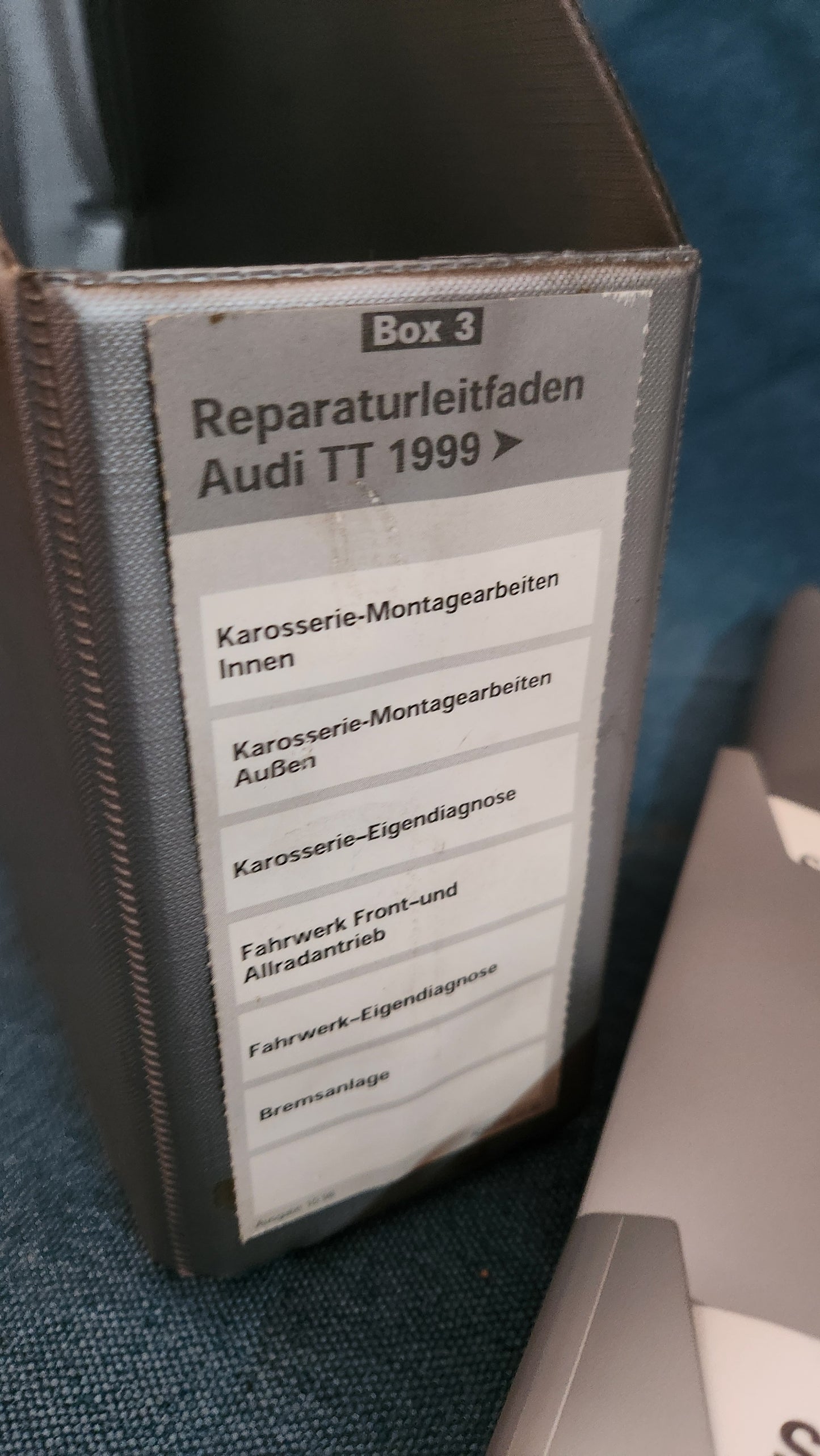 Audi TT 8N Reparaturleitfaden Werkstattbuch