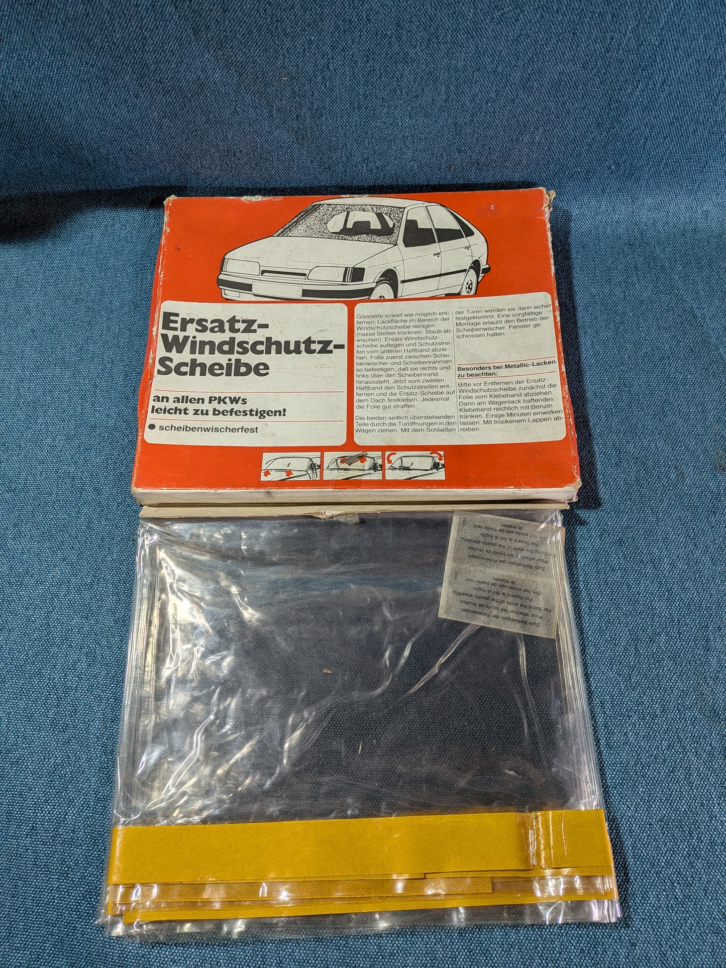 Replacement Windshield Universal Classic Car NOS/New F10