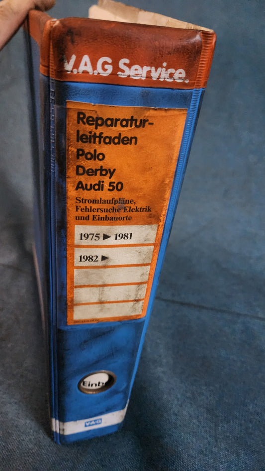 Polo 86c Derby Audi 50 Stromlaufpläne Reparaturleitfaden Werkstattbuch X1