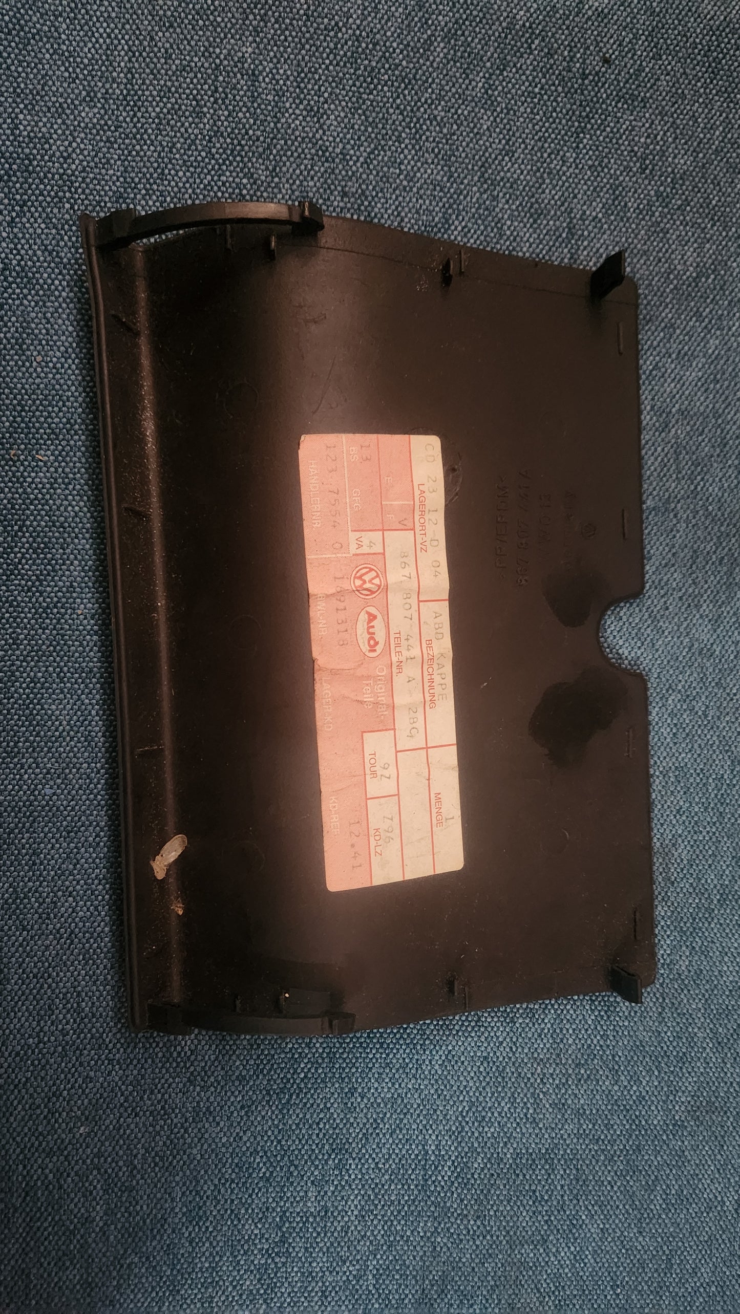 Aschlepphaken Abdeckung Polo 86C 867807441A Nos H4/H6