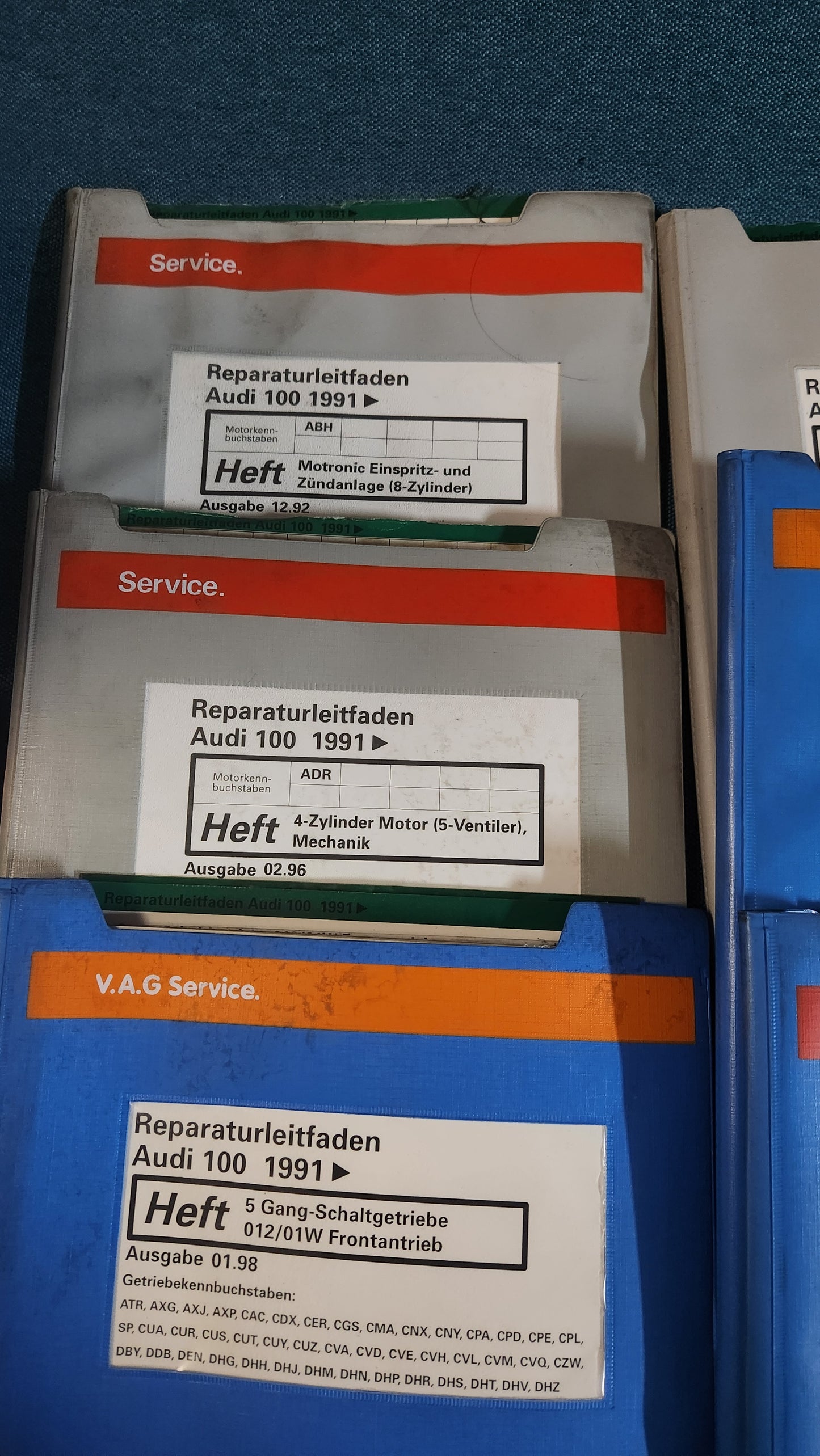 Audi 100 C4 Repair Manual Workshop Manual Z3
