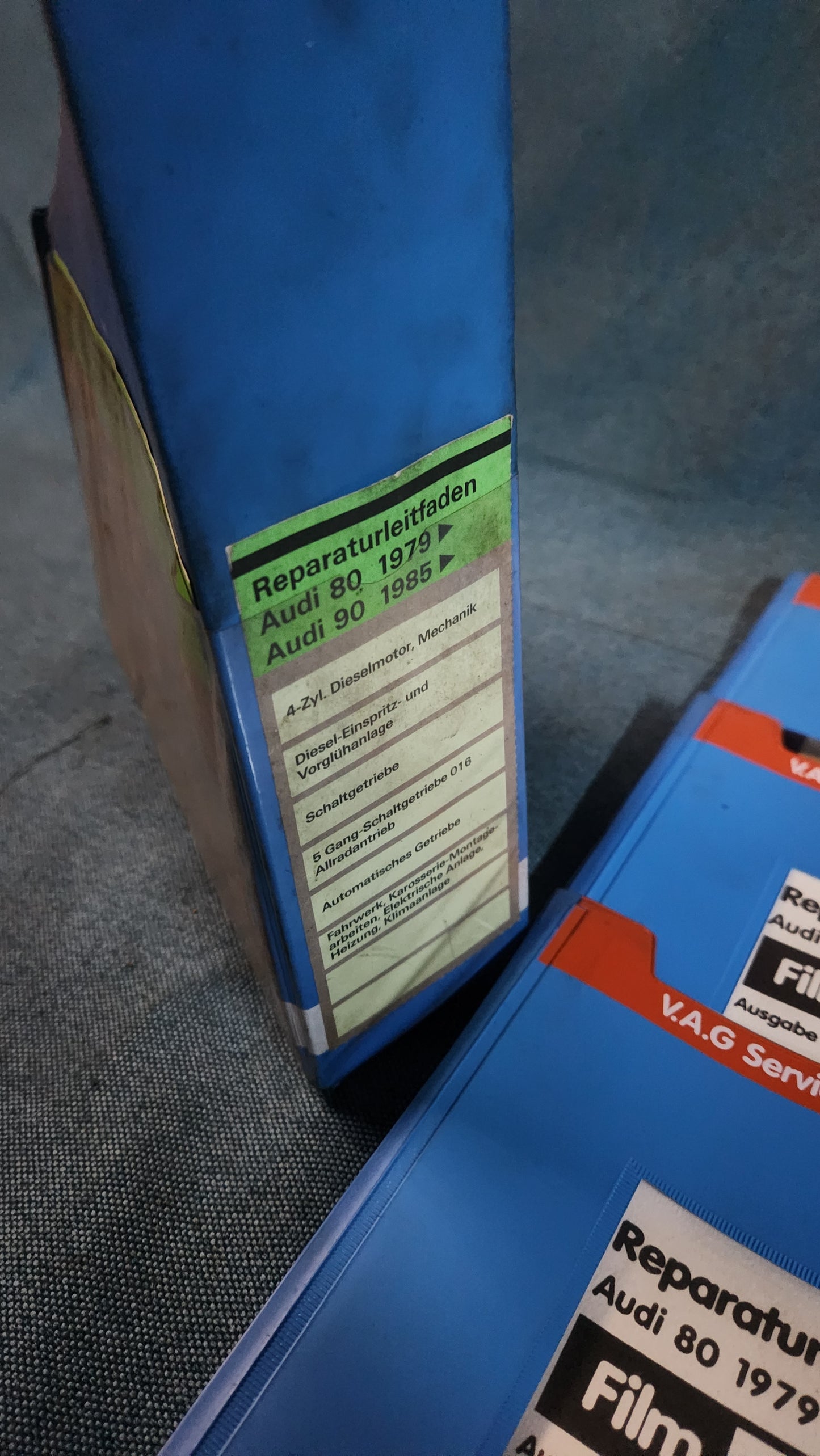 Audi 80/90 B2 Type 81/85 Repair Manual Workshop Manual