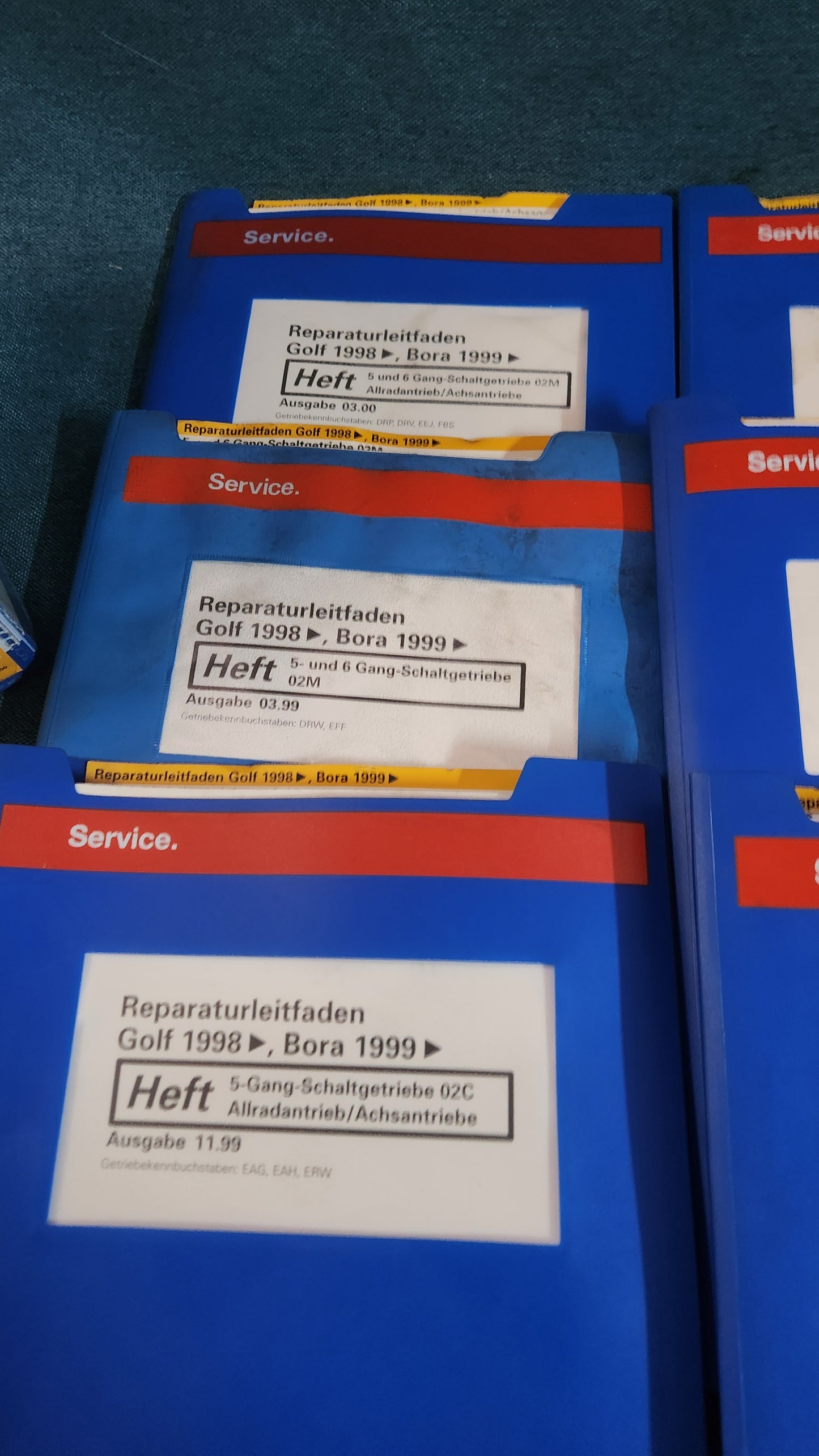 Golf 4 Bora Getriebe Reparaturleitfaden Werkstattbuch Z1