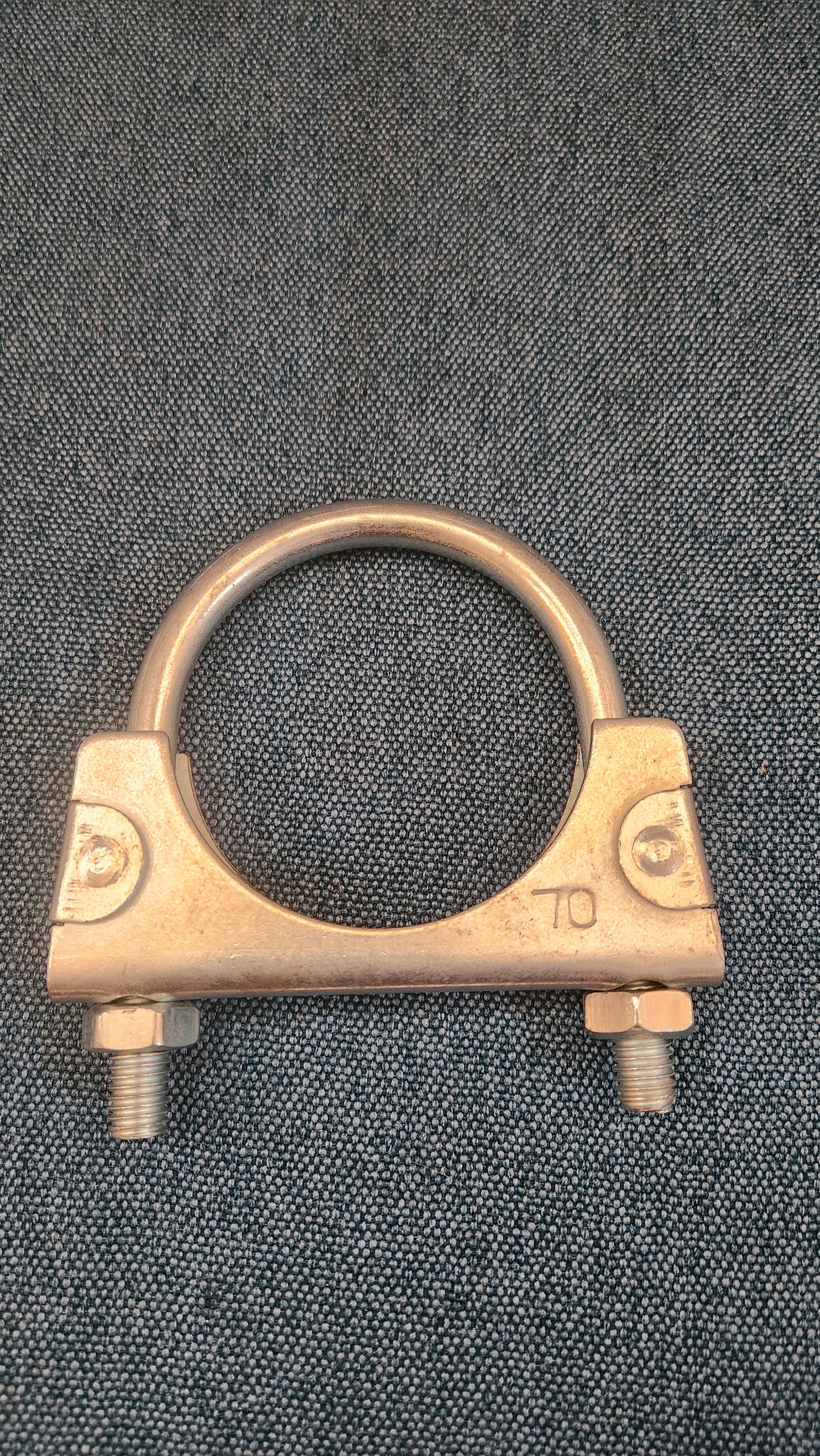 Auspuffschelle/Bügelschelle 70mm NOS/Neu A11