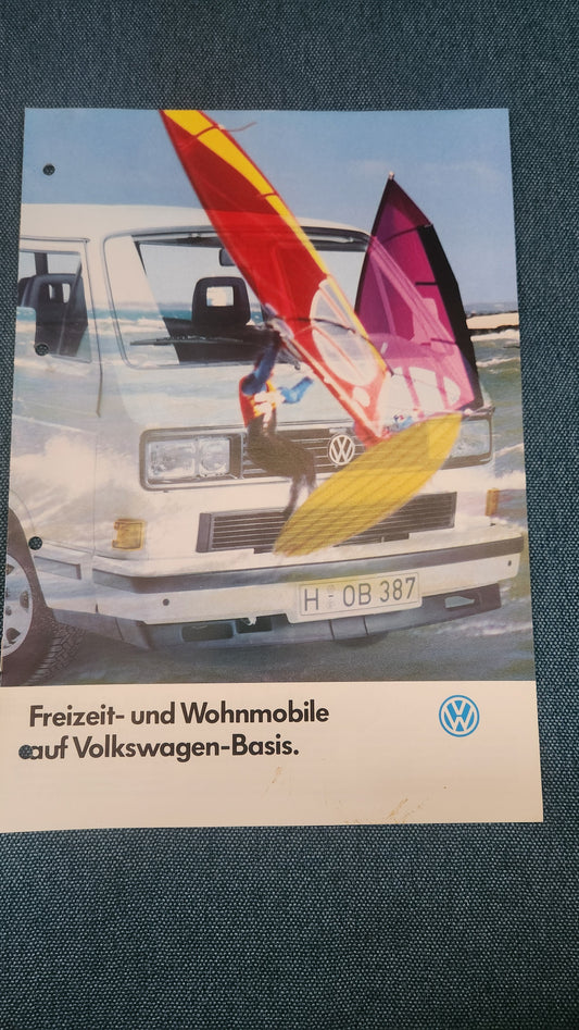 Freizeit und Wohnmobile auf Volkswagen Basis T3 Bus/LT1/Caddy14D