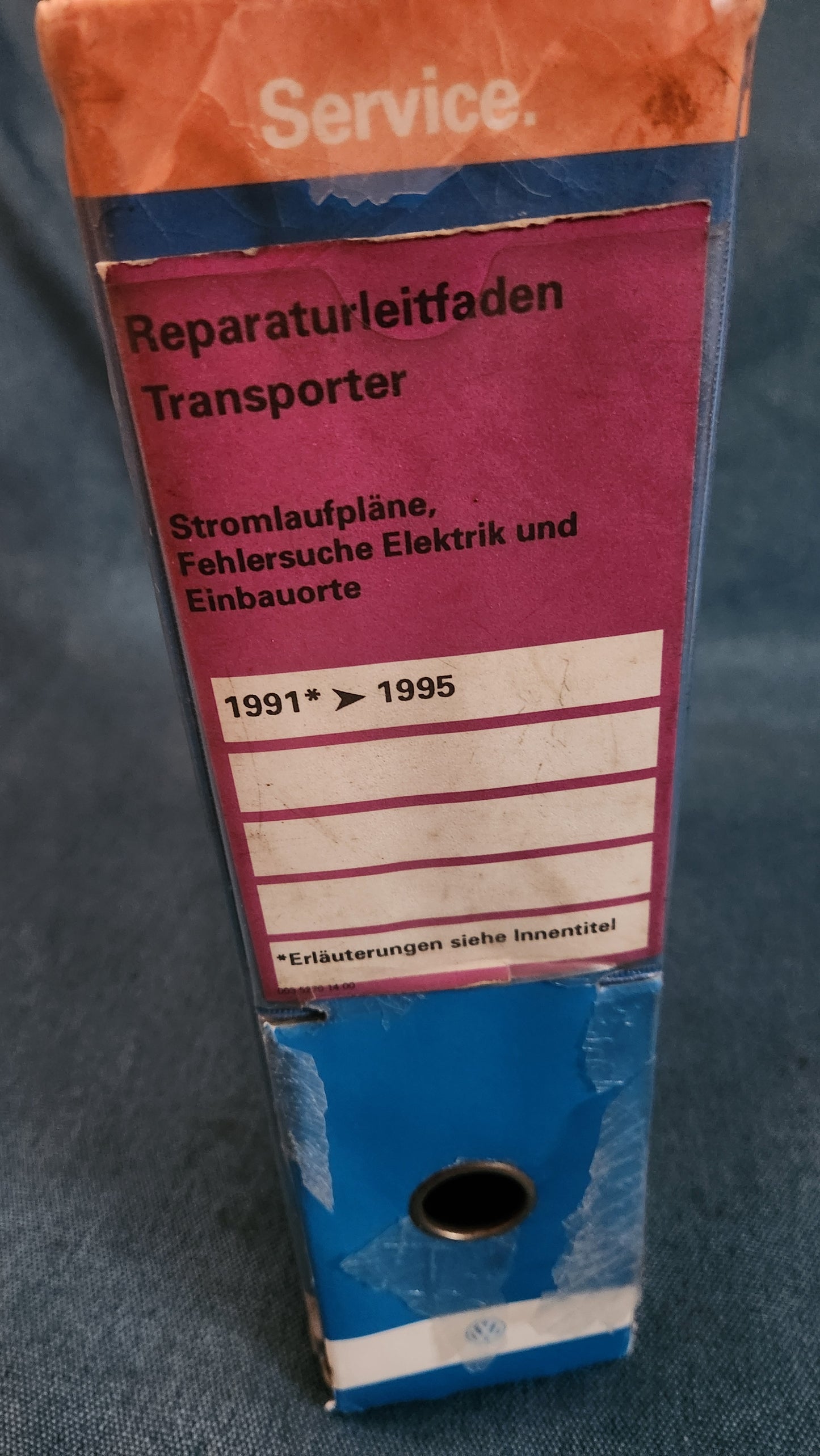 T4 Bus Stromlaufpläne Reparaturleitfaden Werkstattbuch