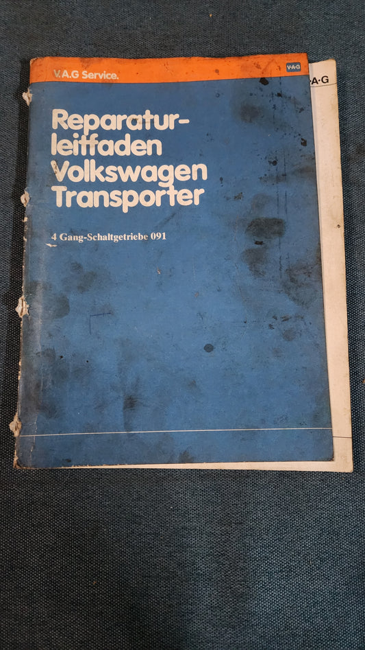 Vw T3 Transporter 4 Gang Schaltgetriebe 091 Reparaturleitfaden Werkstattbuch