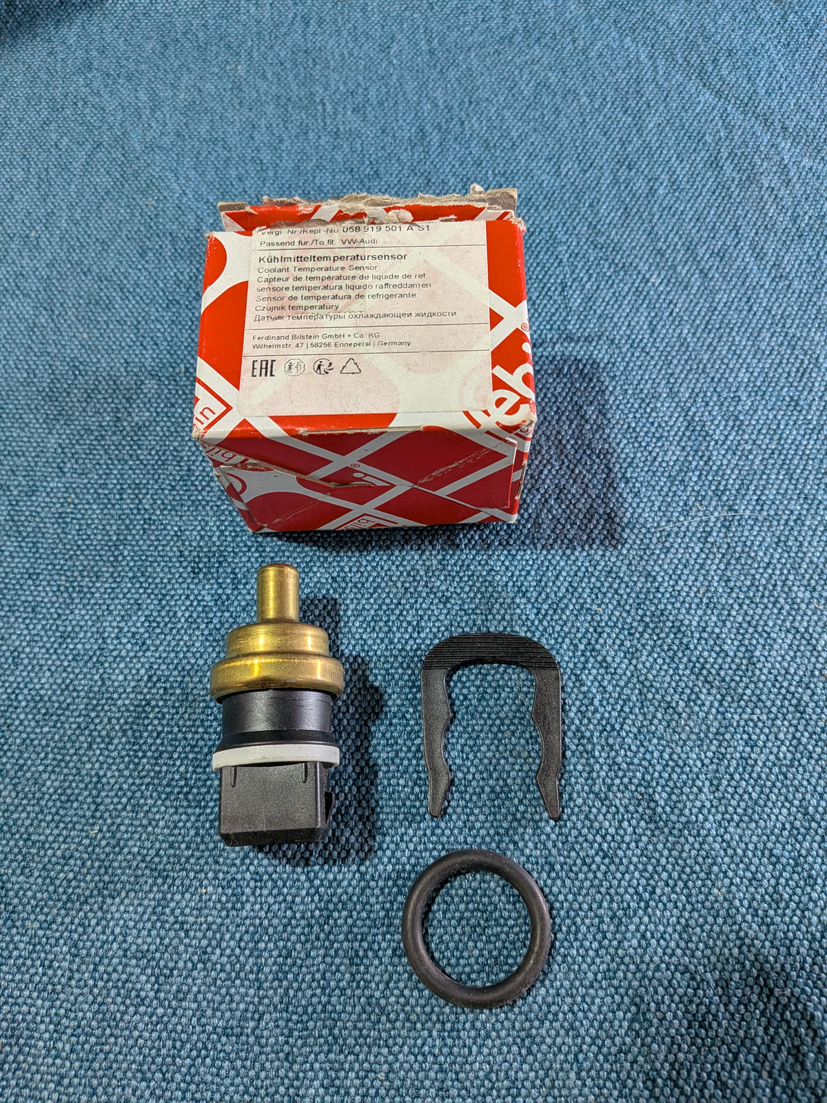 Kølevæsketemperatursensor Audi/A4/B5/A6/C4/Cabriolet/Coupe 058919501A NOS/Ny N1