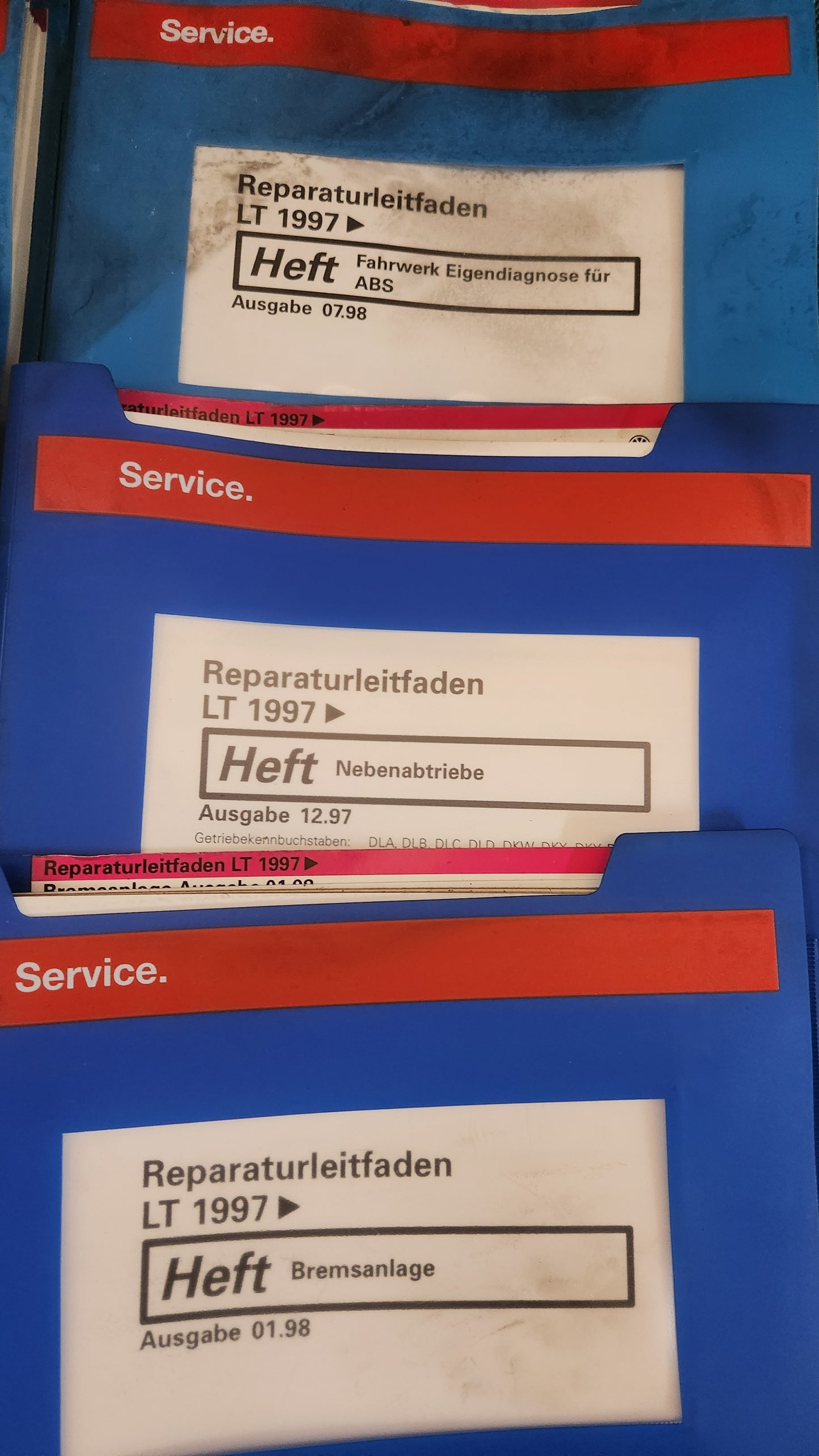 Repair manual, workshop manual