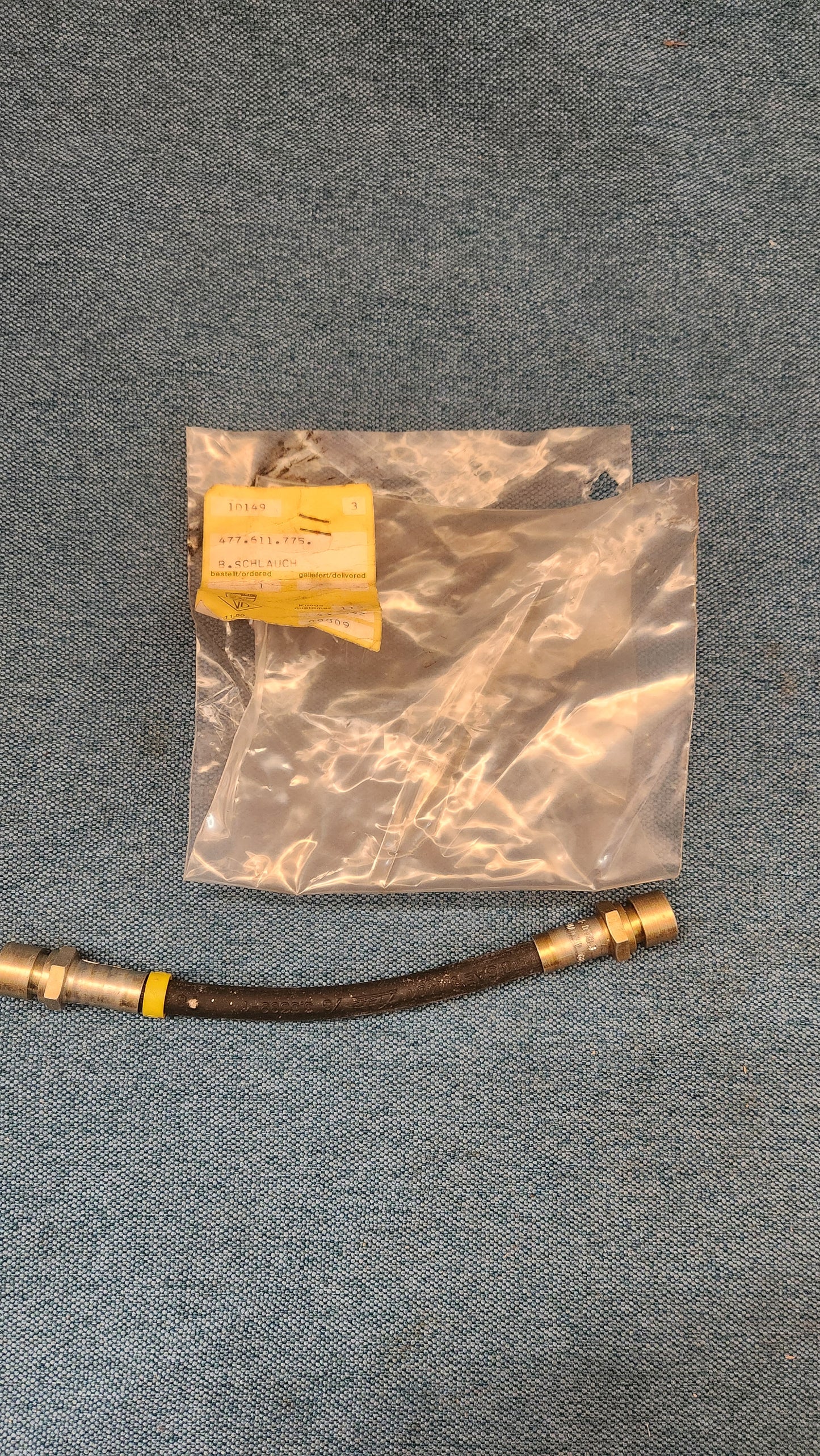 Bremsschlauch Porsche 924/944 477611775 Nos L3
