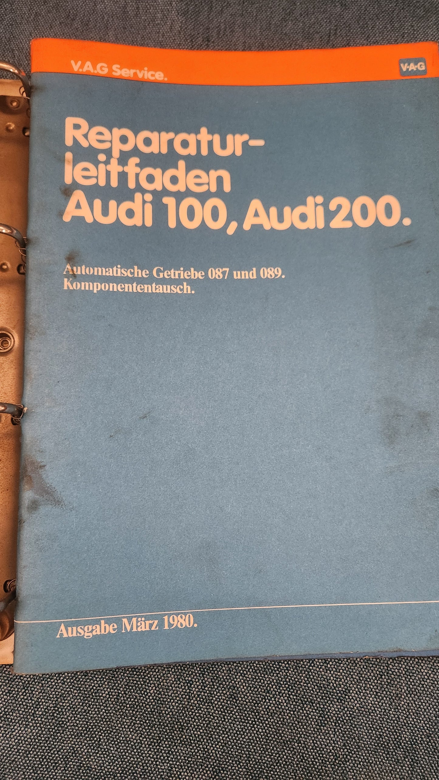 Audi 100/200 C2 Reparaturleitfaden Werkstattbuch