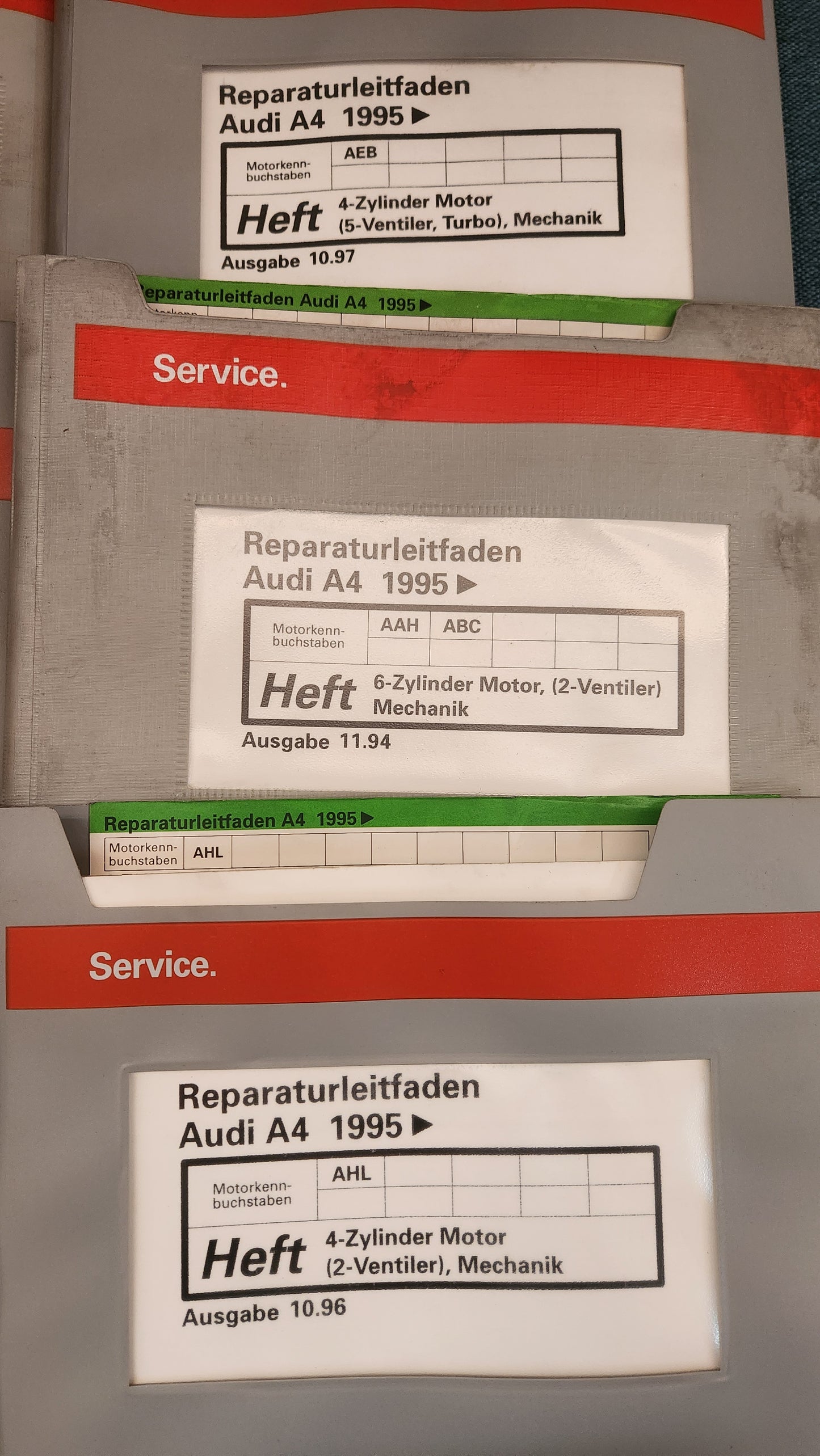 Audi A4 B5 Reparaturleitfaden Werkstattbuch Z1