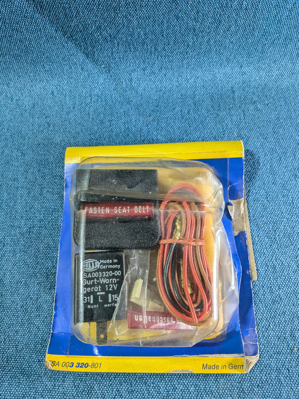 Seatbelt Warning Device Seatbelt Warner Hella 5SA003320801 NOS/New E10