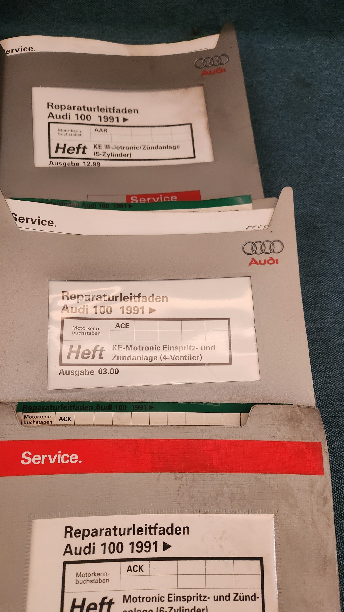 Audi 100 C4 Repair Manual Workshop Manual Z1