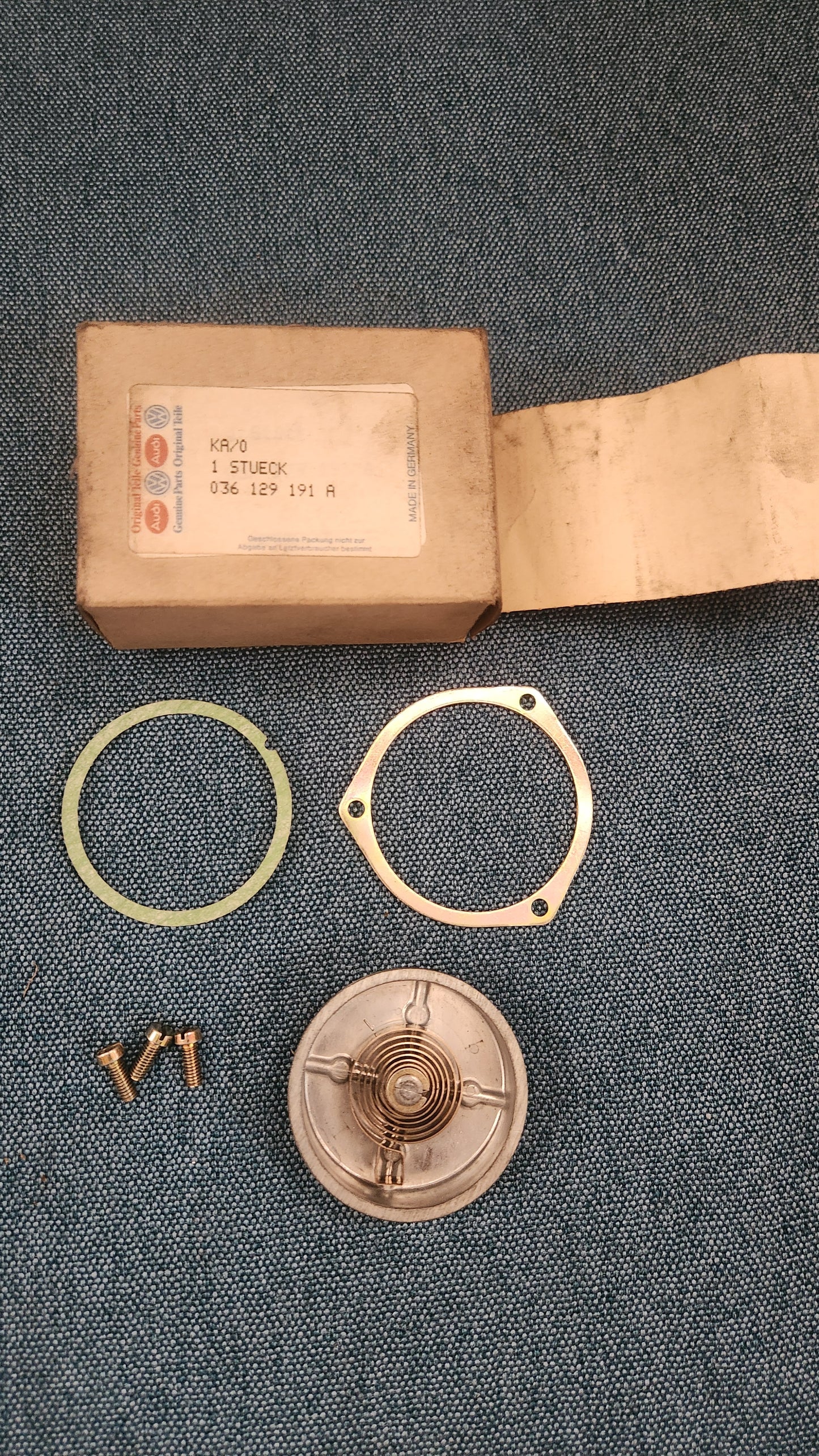 Starterdeckel Spirale Solex Vergaser Golf/Jetta/Scirocco/1/2/Caddy14D 036129191A  Nos M6