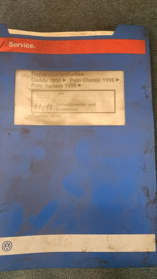 Caddy 9KV Polo 6N APF Motor Reparaturleitfaden Werksattbuch