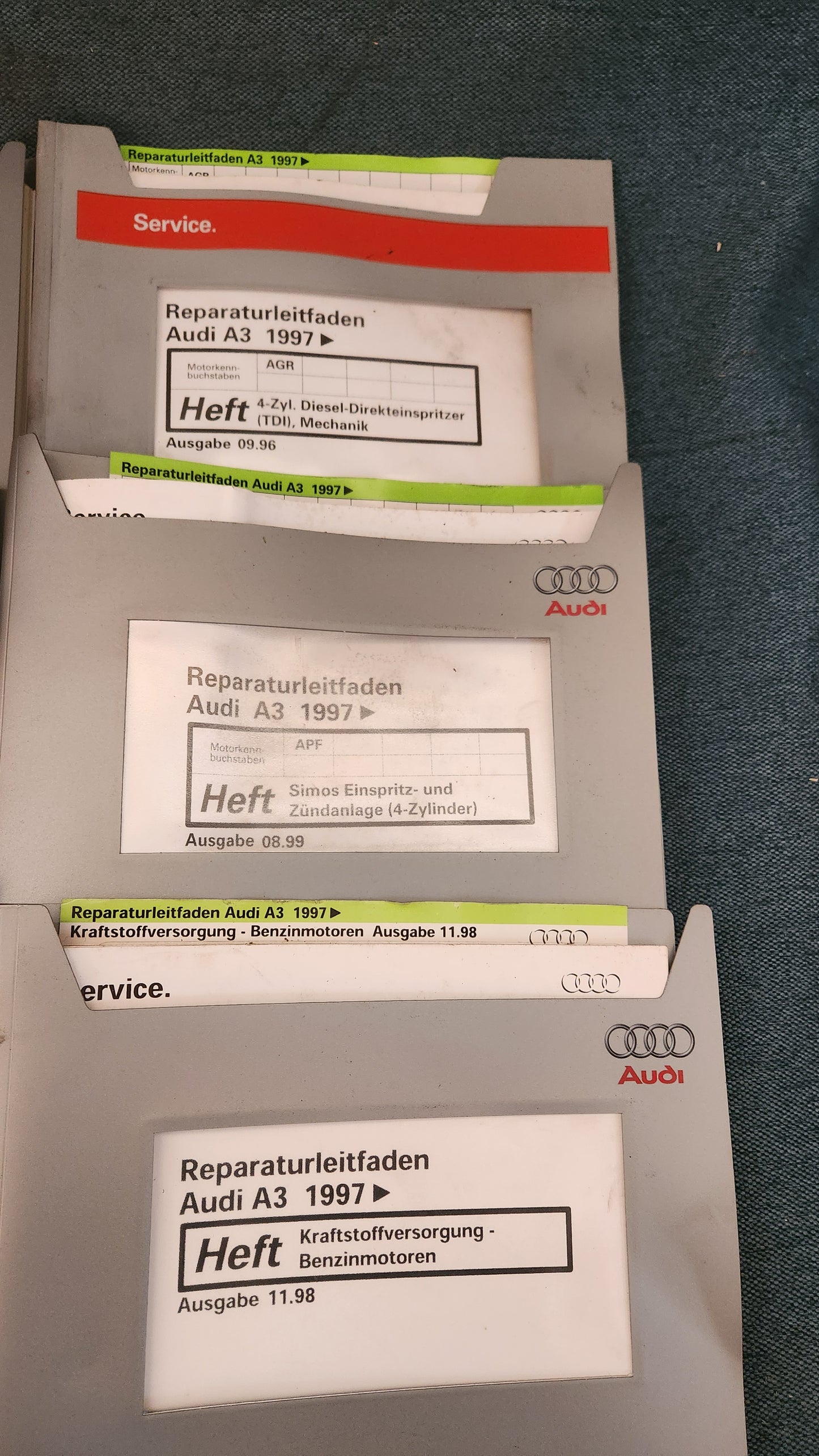 Audi A3 8L Reparaturleitfaden Werkstattbuch
