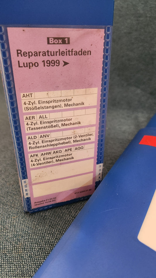 Lupo Repair Manual Workshop Manual