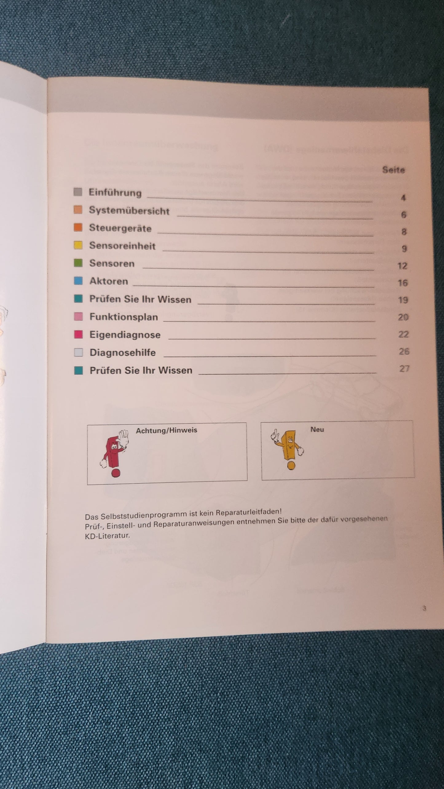 Innenraumüberwachung Audi A3 8L  Selbststudienprogramm Nr. 185 Werkstattbuch Reparaturleitfaden