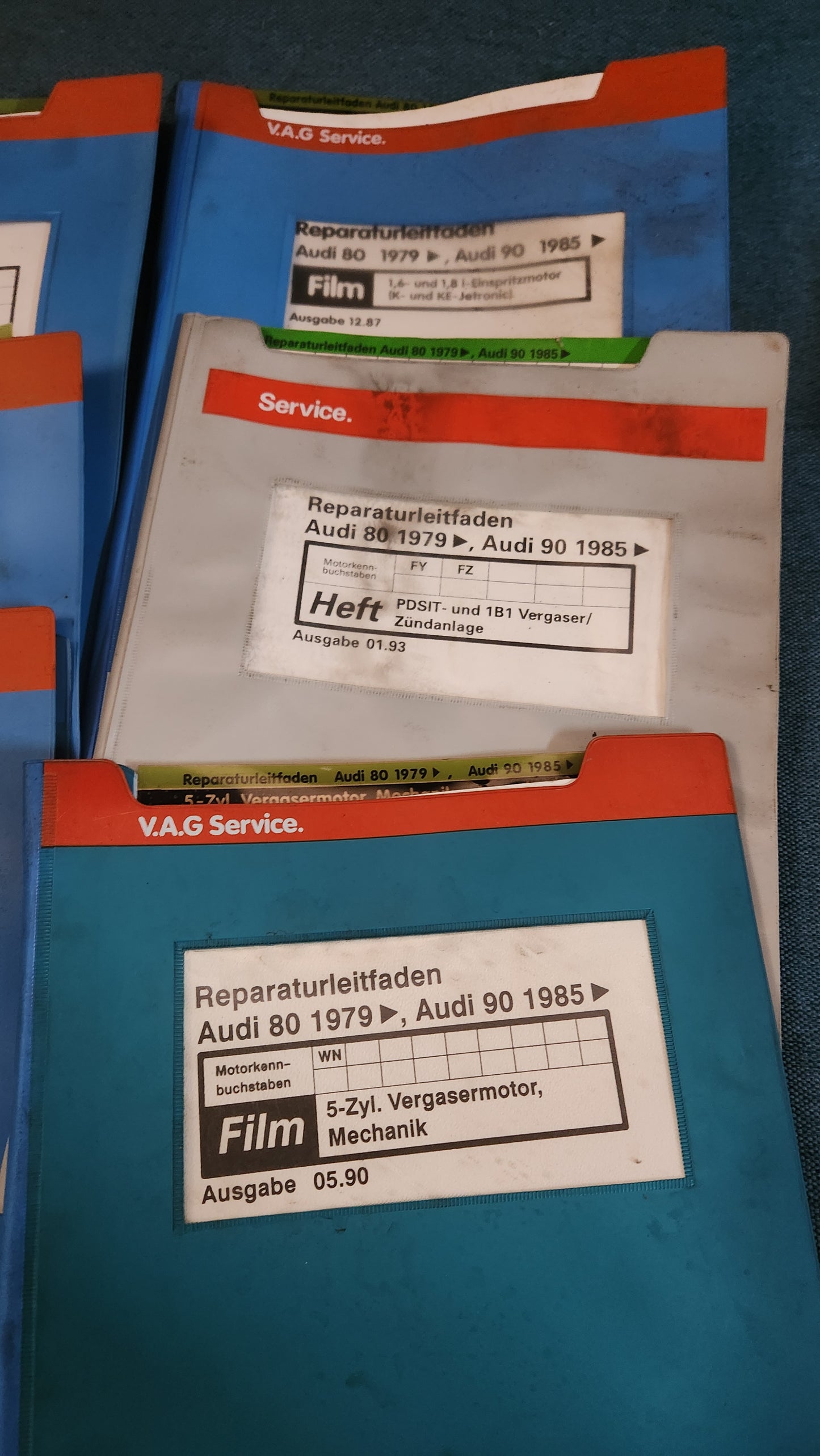 Audi 80/90 B2 Type 81/85 Repair Manual Workshop Manual