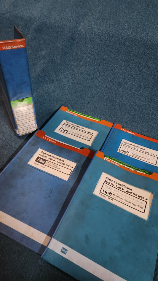 Audi 80 B3 Reparaturleitfaden Werkstattbuch Z1