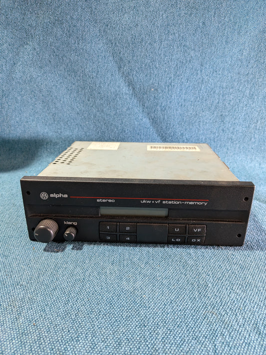 VW Alpha Radio 357035156B Used E11