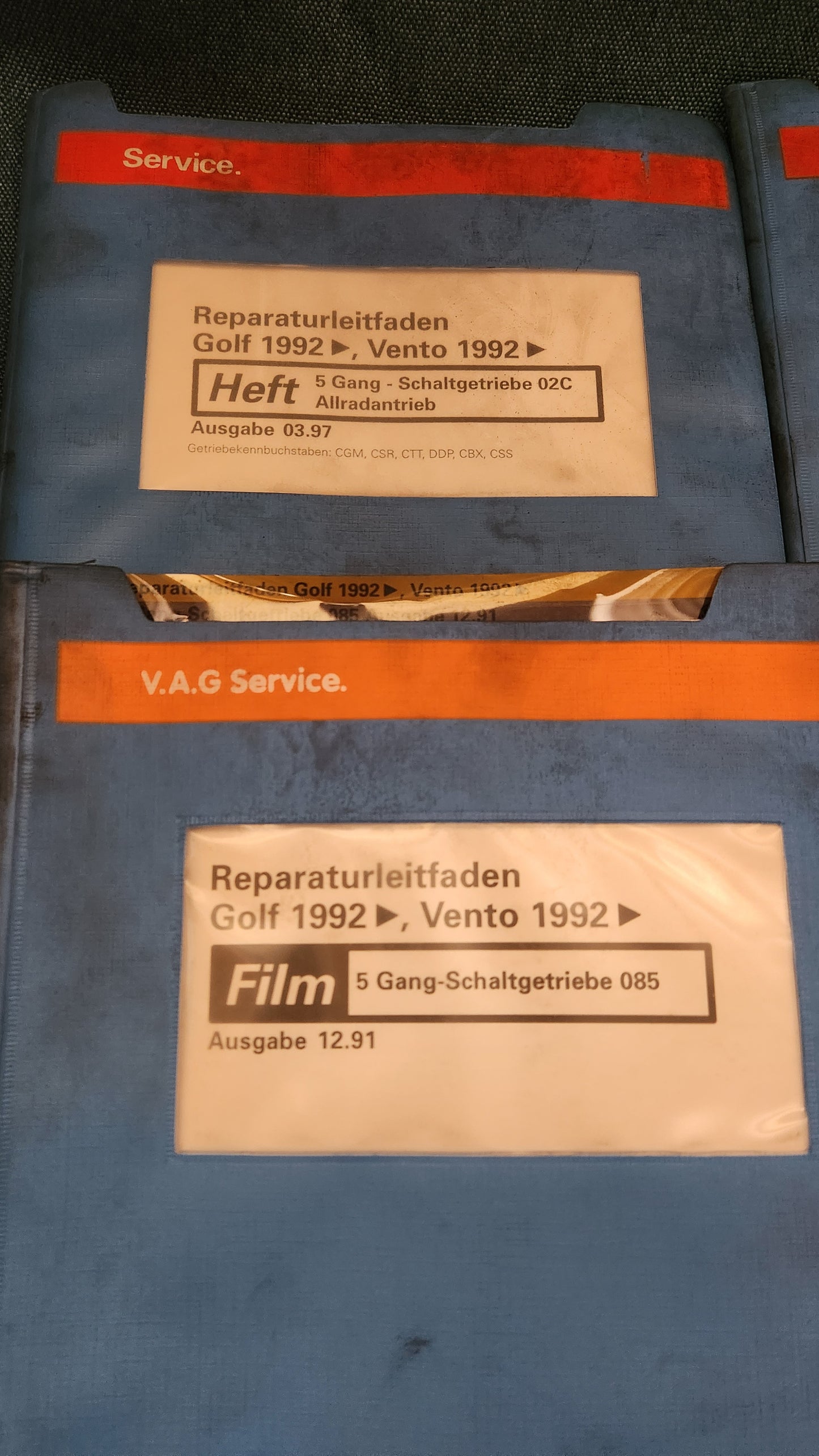 Golf 3/Vento Reparaturleitfaden Werkstattbuch Z1
