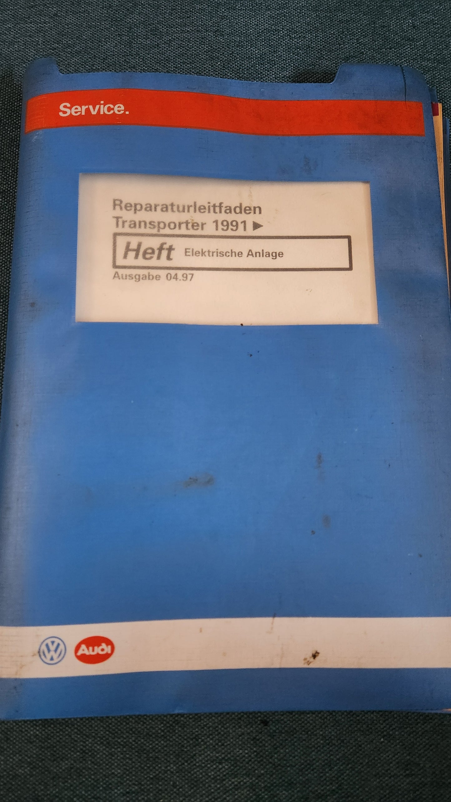 T4 Bus Elektrische Anlage Reparaturleitfaden Werkstattbuch