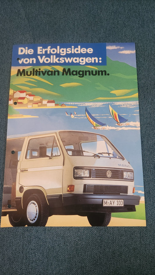 The success idea of the Volkswagen Multivan Magnum T3 Bus