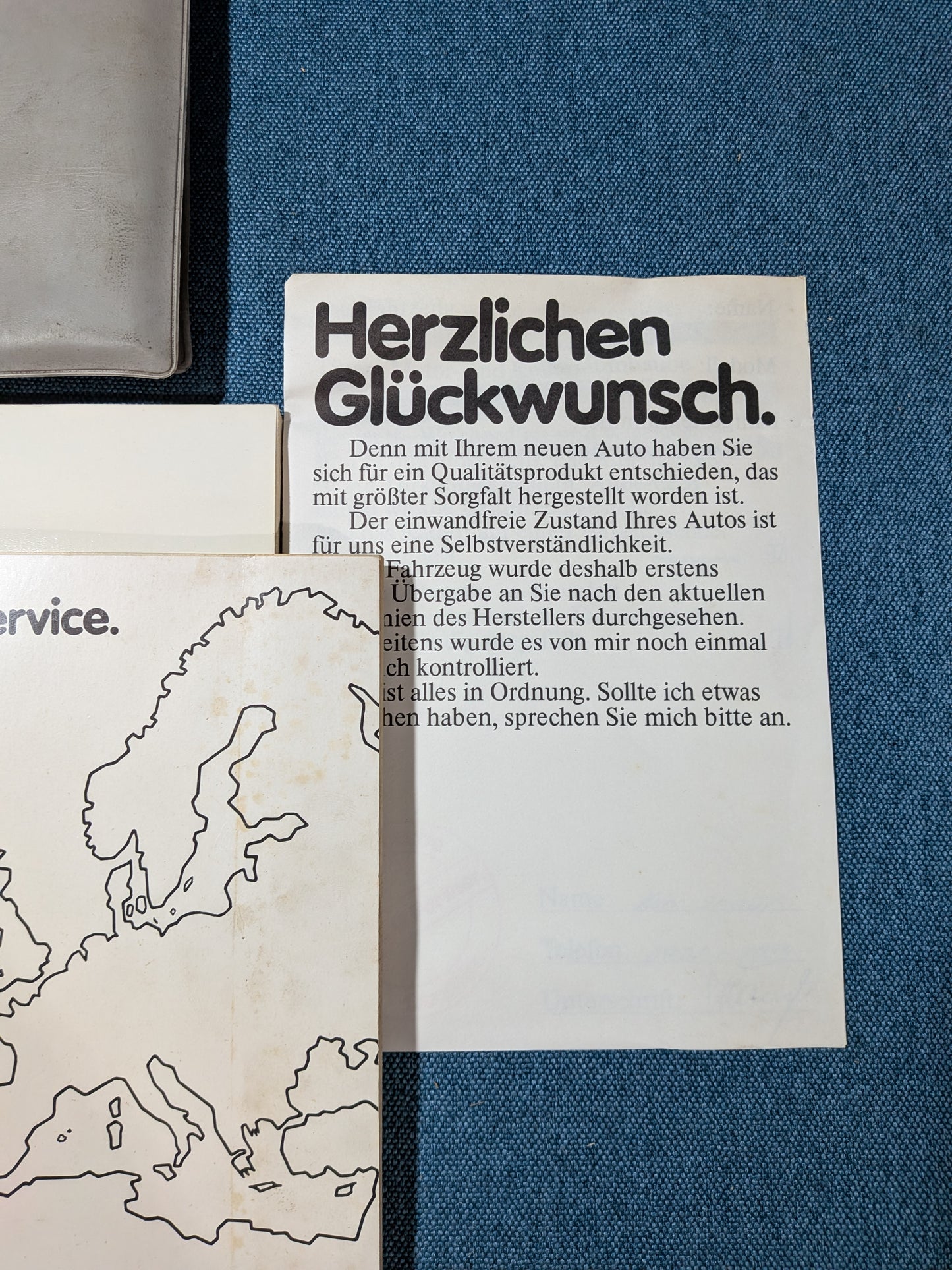Golf 2 Owner's Manual Operating Instructions Service Booklet Car Wallet